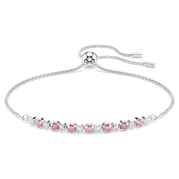 SWAROVSKI MATRIX PINK WHITE SILVER - ACCESSORIES JEWELRY BRACELET - 5763042
