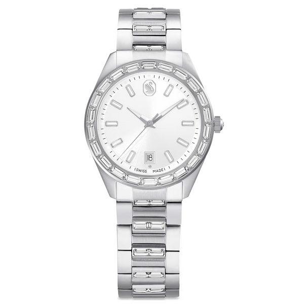 SWAROVSKI MATRIX DATE SILVER STAINELESS - ACCESSORIES WATCH  - 5734665