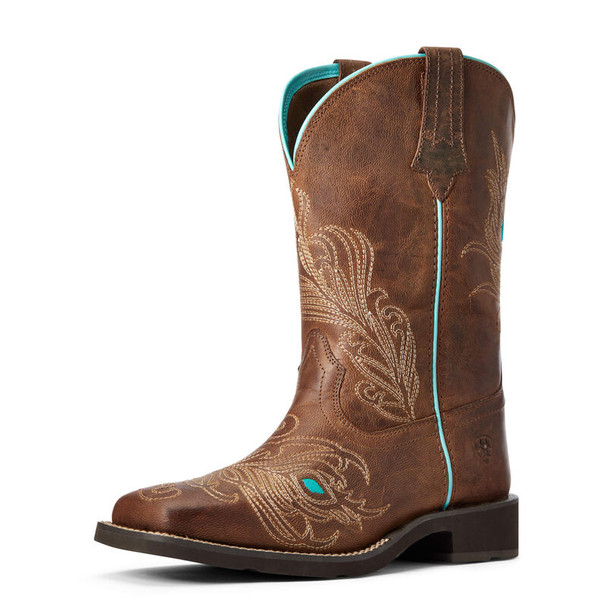 ARIAT BRIGHT EYES II WEATHERD BROWN - BOOT LADIES  - 10033983