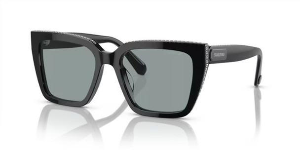 SWAROVSKI PILLOW BLACK W/ GREY - SUNGLASS SWAROVSKI  - 60131010/1
