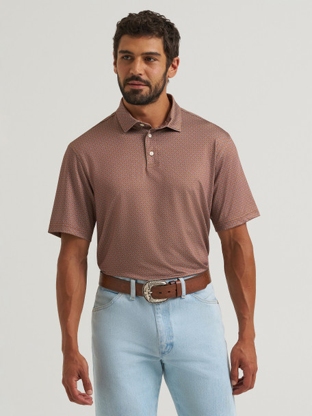 WRANGLER ATG X ARGON OIL DITZY PETAL - MENS POLO  - 112382491
