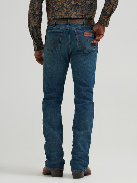 WRANGLER RETRO DUTTON SLIM BOOT - MENS JEANS  - 112381599