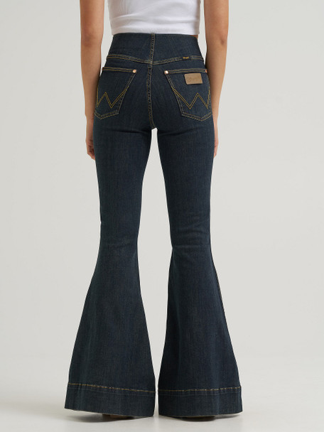 WRANGLER LAINEY WILSON PINTUCK PULL ON - LADIES JEANS  - 112382900