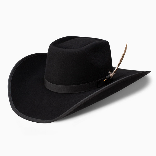 RESISTOL HOLT JR BLACK TUFF HEDEMAN - HAT STRAWS  - RWHLJRB794007AL