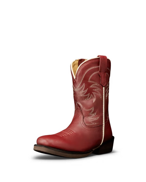 TECOVAS THE ANNIE TODDLER SCARLETT COW - BOOT KIDS GIRLS - 80004SCR