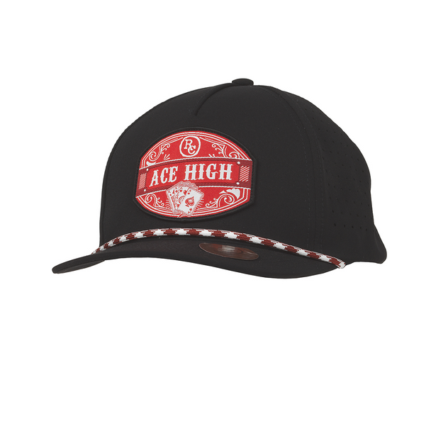 RANCH CRAFT ORIGINALS ACE HIGH BLACK - HATS CAP  - 191002501