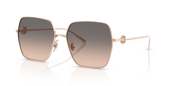 TORY BURCH LIGHT ROSE GOLD/ BROWN - SUNGLASS TORY BURCH  - 6118D3358G9