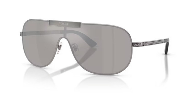 VERSACE GRECA FLOW MASK GUNMETAL - SUNGLASS VERSACE  - 229310016G