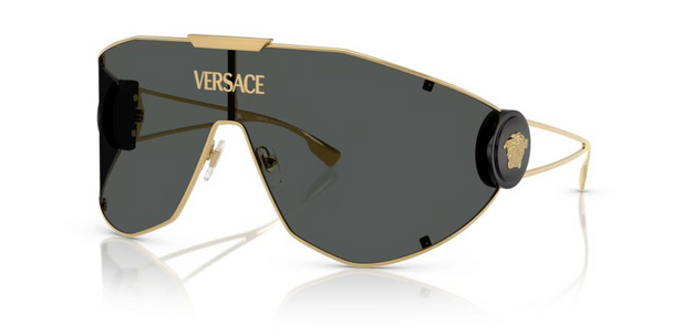 VERSACE MEDUSA SHIELD GOLD - SUNGLASS VERSACE  - 2268100287
