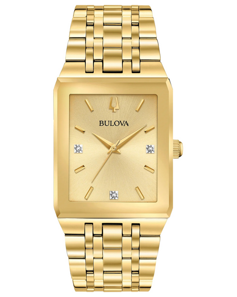 BULOVA QUADRA MODERN GOLD - ACCESSORIES WATCH BULOVA - 97D120