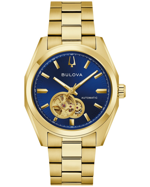 BULOVA SURVEYOR GOLD BLUE - ACCESSORIES WATCH BULOVA - 97A203