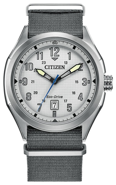 CITIZEN TERRA FORCE SILVER GRAY - ACCESSORIES WATCH CITIZEN - AW1890-01A