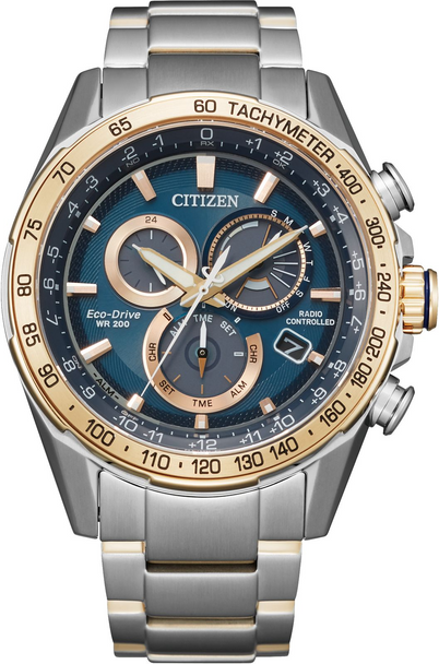CITIZEN PCAT ROSE GOLD BLUE - ACCESSORIES WATCH CITIZEN - CB5916-59L