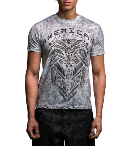 AMERICAN FIGHTER CARDIN TREE LEAVE GHOST - MENS SHIRT  - FM16496
