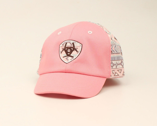 ARIAT INFANT BABY AZTEC PINK - HATS CAP  - A300008130