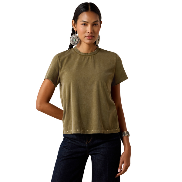 ARIAT ROPING IVY GREEN - LADIES SHIRT  - 10079327
