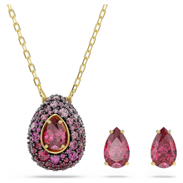 SWAROVSKI SUMBLIMA SET PEAR RED 18K - ACCESSORIES JEWELRY NECKLACE - 5752883