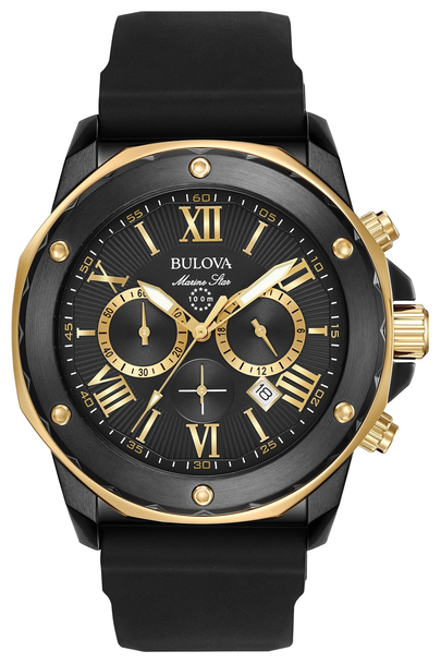 BULOVA MARINE STAR BLACK GOLD - ACCESSORIES WATCH BULOVA - 98B278