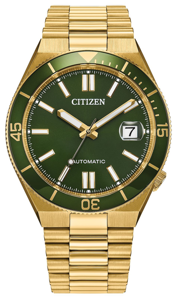 CITIZEN TSUYOSA SHORE GOLD GREEN - ACCESSORIES WATCH CITIZEN - NJ0232-53X