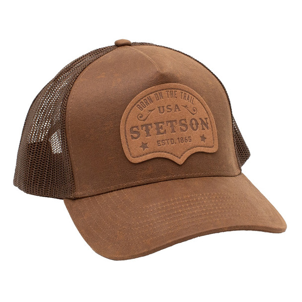 STETSON BORN ON THE TRAIL BROWN - HATS CAP  - SCOLTT-005152