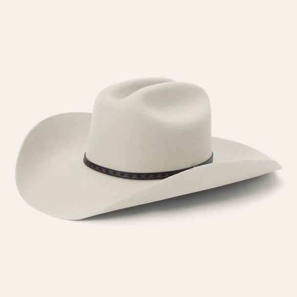 STETSON MEDALIST 5X SILVER GREY - HAT FELTS  - SFMEDL-724288