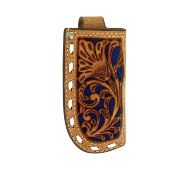 NOCONA TAN WITH BLUE KNIFE SHEATH - ACC KNIVE SHEATH  - 1804827