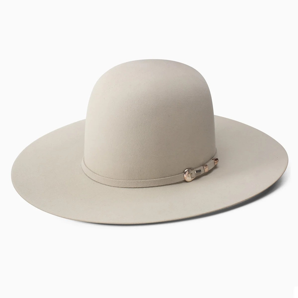 RESISTOL MIDNIGHT 6X SILVERBELLY OPEN - HAT FELTS  - RFMDNT-164271
