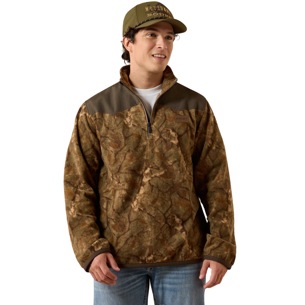 ARIAT SWEATER SAVANNAH TAN CAMO - MEN SWEATER  - 10079434
