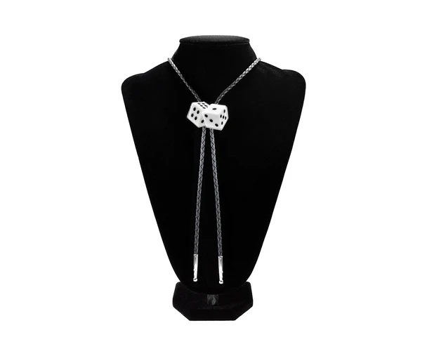 DOUBLE S DICE BOLO TIE - ACCESSORIES OTHER  - 22424