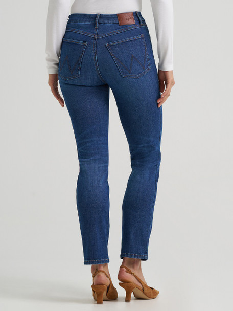 WRANGLER BESPOKE SILM STRAIGHT HALLE - LADIES JEANS  - 112385548