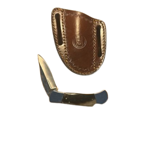 CIRCLE SH CUTLERY RAM HORN HANDLE STEEL 4 1/8" - ACC KNIVES  - GH2