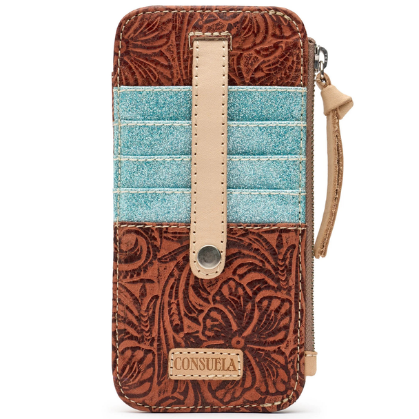 CONSUELA SALLY CARD ORGANIZER TOOLED - ACCESSORIES PURSES WALLET - CDRG1655VFSQOS
