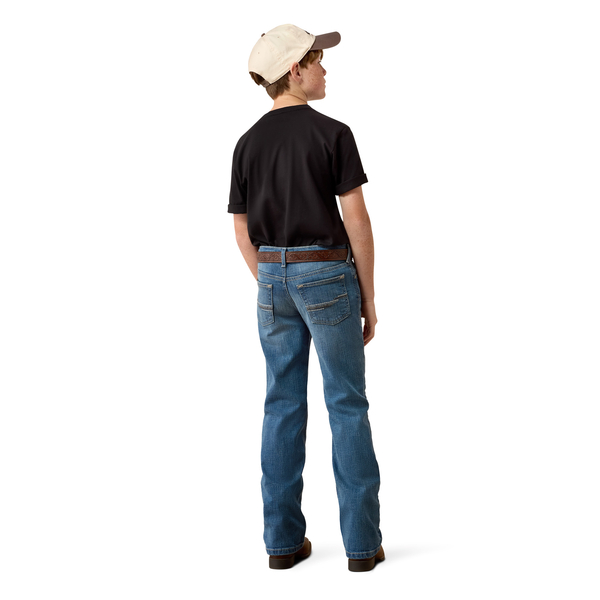 ARIAT B4 RELAXED HUCK BOOT CUT - KIDS BOYS JEANS - 10080870