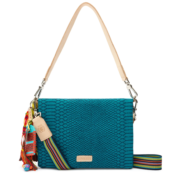 CONSUELA METRO INDY TURQUOISE REPTILE - ACCESSORIES PURSES CROSSBODY - MTXB6189TSELOS