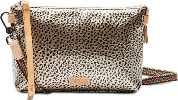 CONSUELA WESLEY MIDTOWN METALLIC PEBBLE - ACCESSORIES PURSES CROSSBODY - TNXB1808BLCKOS