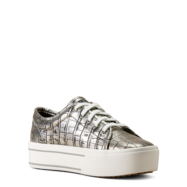 ARIAT SKYLAR SILVER CROC PRINT - FOOTWEAR LADIES  - 10080402