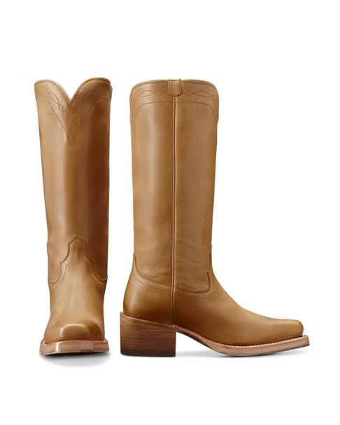 TECOVAS THE CHARLIE CAMEL COWHIDE - BOOT LADIES  - W20060CML