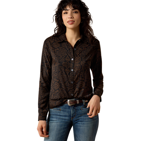 ARIAT HOMESTYLE BOOT SCOOTIN - LADIES SHIRT  - 10079527