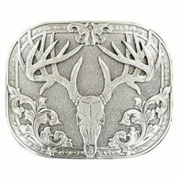 NOCONA DEER SKULL MOTIF BUCKLE - ACC BUCKLE  - 37984