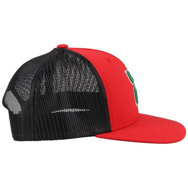 HOOEY BOQUILLAS RED BLACK MEXICO - HATS CAP  - 2118T-RDBK