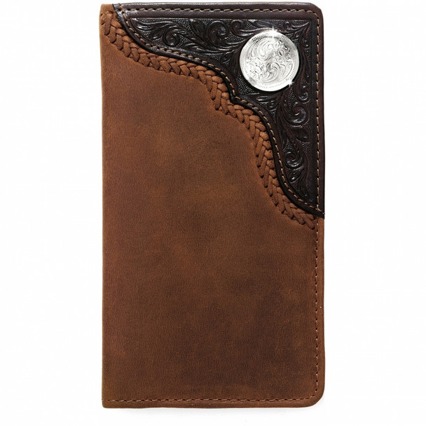 SILVER CREEK BROWN BRONC BUSTER RODEO - ACCESSORIES WALLET  - 06029