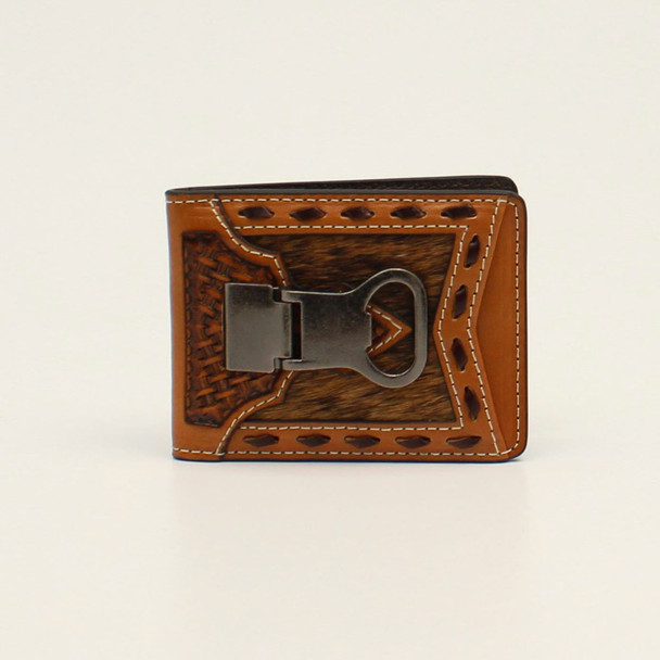 ARIAT MONEY CLIP BASKET CALF HAIR - ACCESSORIES WALLET  - A3546602