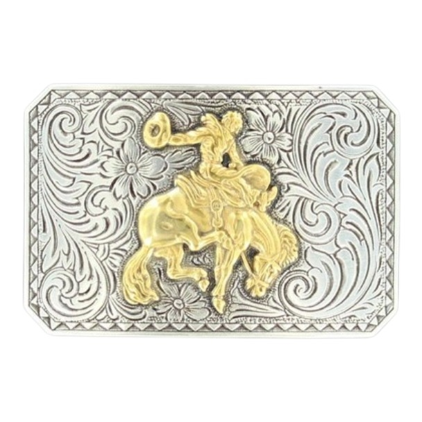 NOCONA MENS SADDLE BRONC BUCKLE - ACC BUCKLE  - 37558