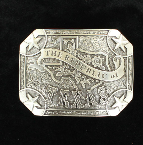 NOCONA REPUBLIC OF TEXAS BUCKLE - ACC BUCKLE  - 37983