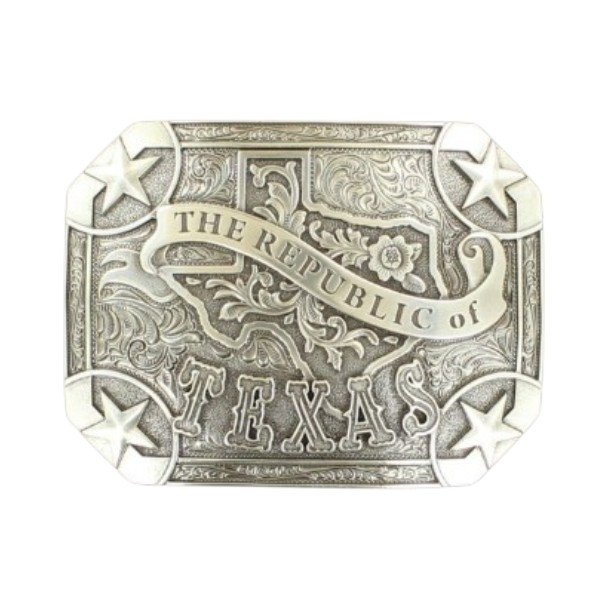 NOCONA REPUBLIC OF TEXAS BUCKLE - ACC BUCKLE  - 37983