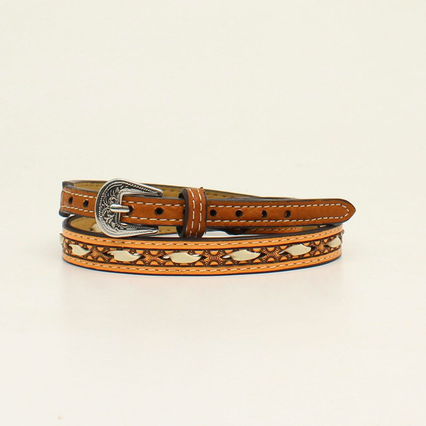 TWISTER IVORY RAWHIDE LACING HATBAND - HATS ADD-ONS  - 0204608