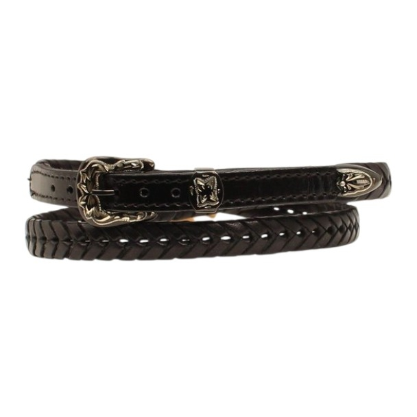 TWISTER BLACK LACED 3 PEICE HATBAND - HATS ADD-ONS  - 0201601