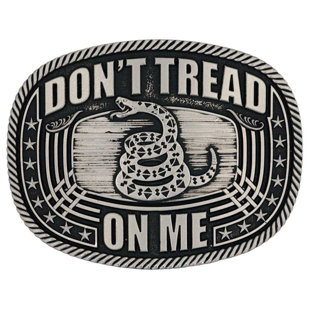 ATTITUDE BY MONTANA SILVERSMITHS DONT TREAD ON ME ATTITUDE - ACC BUCKLE  - A903