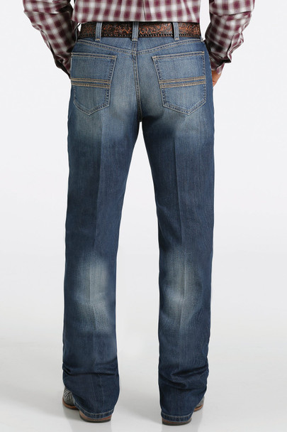 CINCH SILVER LABEL MEDIUM STONEWASH - MENS JEANS  - MB98034017
