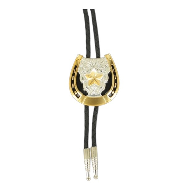 DOUBLE S BOLO TIE HORSESHOE STAR - ACCESSORIES OTHER  - 22704
